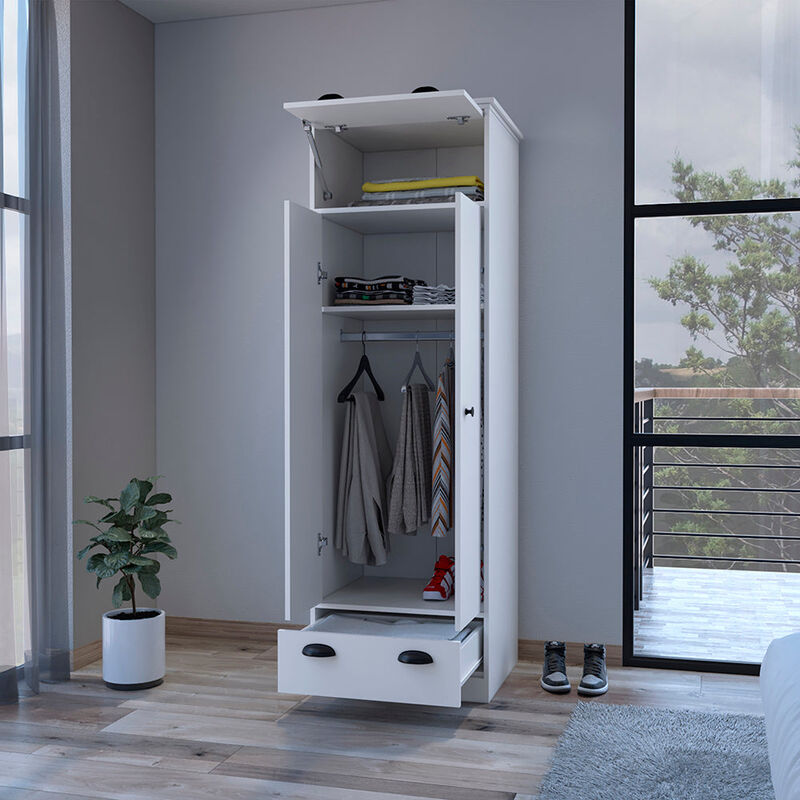 Armoire Dumas, Bedroom, White