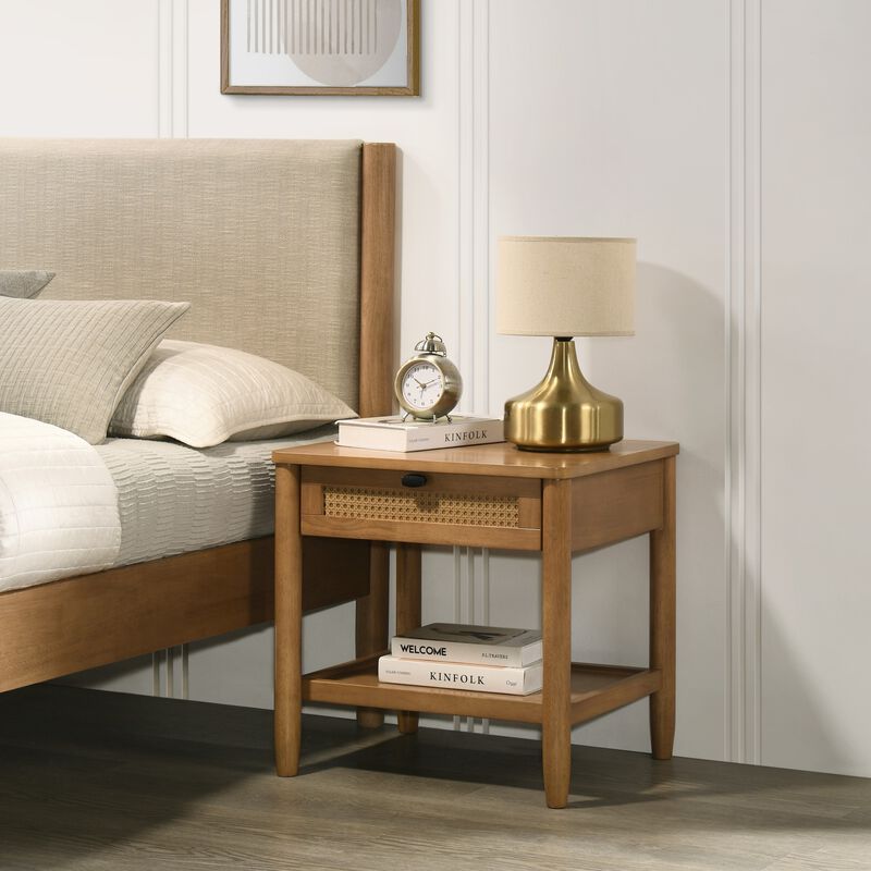 Ninnek 2-Piece Rubberwood Bedroom Set image number 7