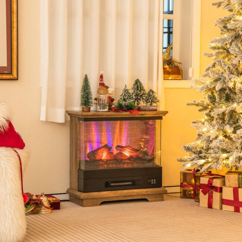 Hivvago Freestanding Fireplace with Remote Control