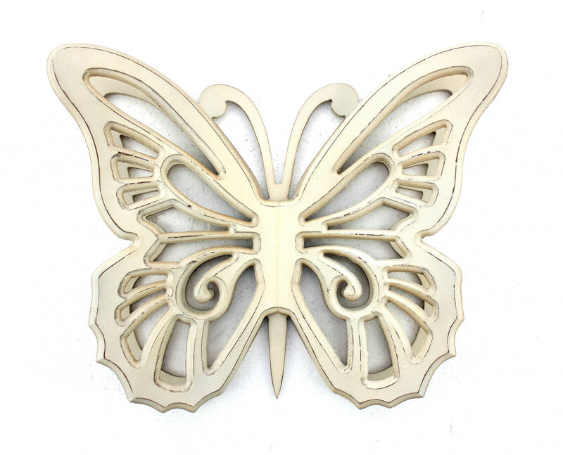 Rustic Butterfly Wall Art &ndash; Wooden Home Decoration for Walls image number 4