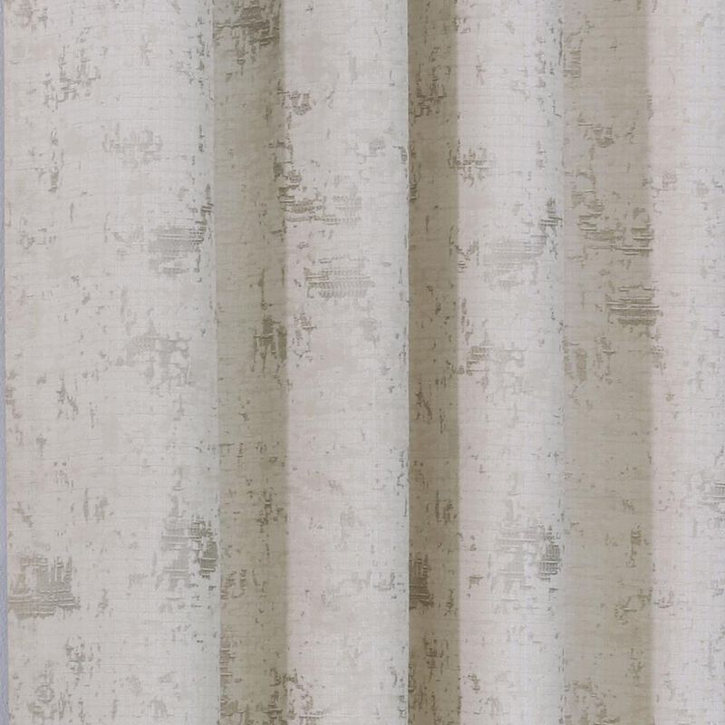 Habitat Tuscani Light Filtering Effortless Provide Daytime Privacy Grommet Curtain Panel for Home or Office 54" x 84" Natural