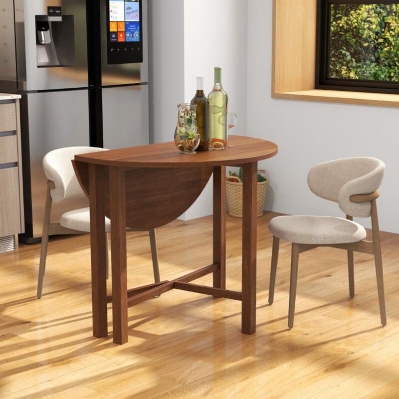 Hivvago Dual Drop Leaf Dining Table for Small Spaces