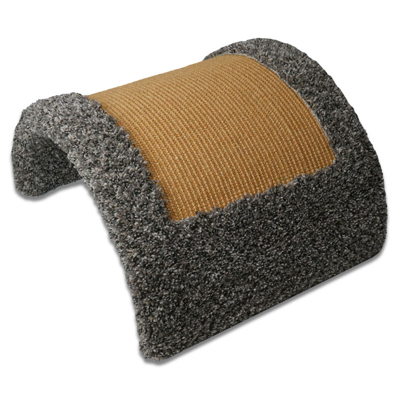 Royal Cat Boutique D1 12-in Curved Cat Scratcher, Neutral, Small image number 1