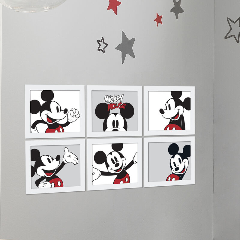 Lambs & Ivy Disney Baby Mickey Mouse Unframed Nursery/Child Wall Art