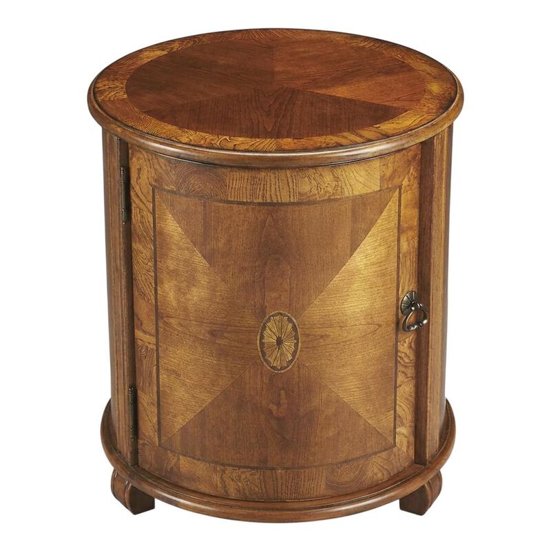 Starlight Canyon Home Medium Brown Modern End Table for Living Room with Wooden Veneer Finish image number 0