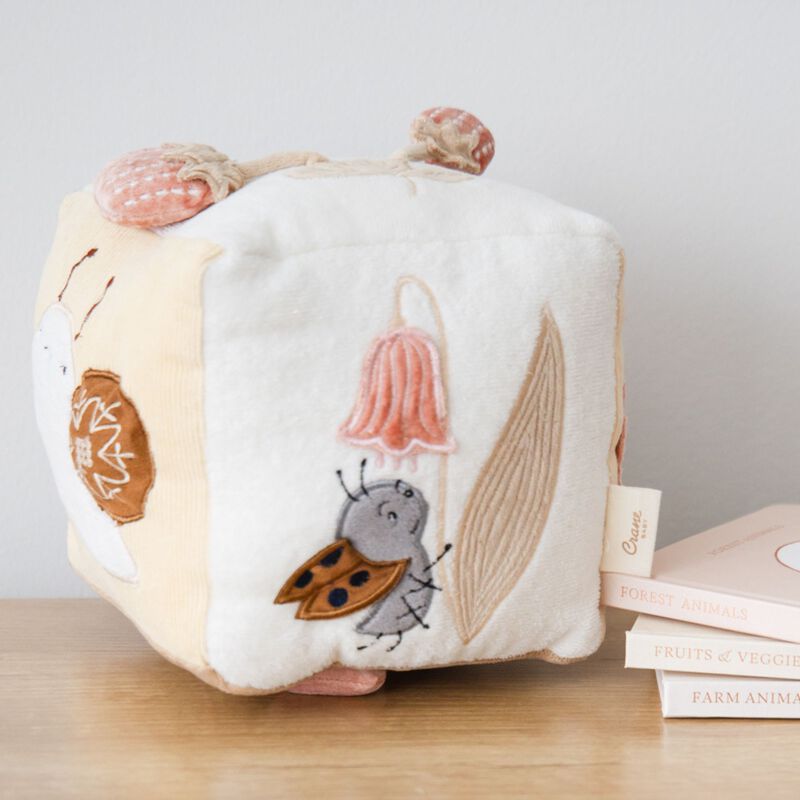 Violet Soft Activity Cube Toy image number 2