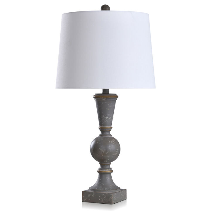 Alcamn Grey Table Lamp