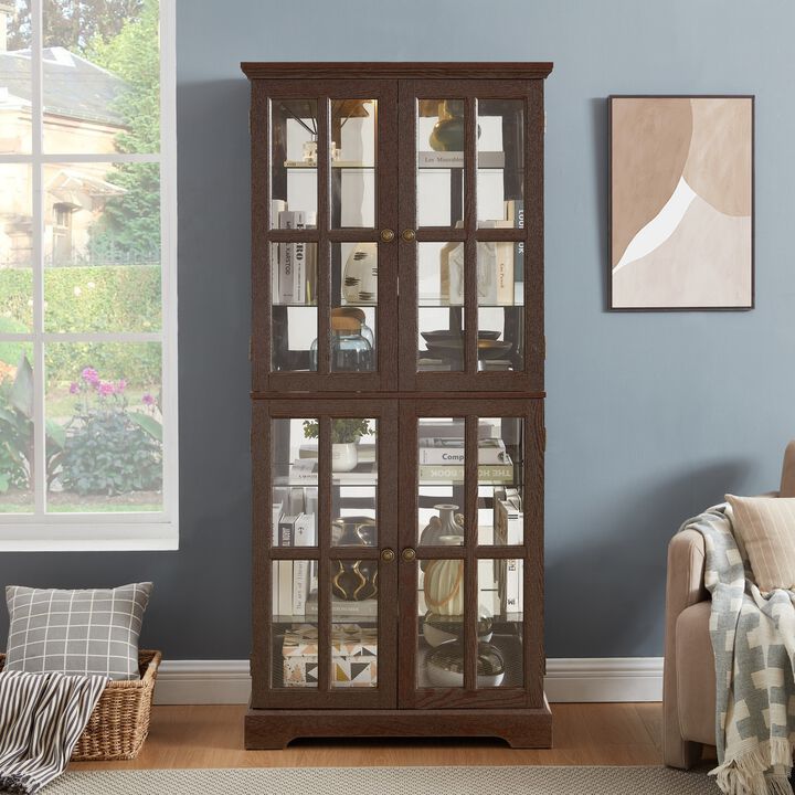 Firvex Curio Display Cabinet