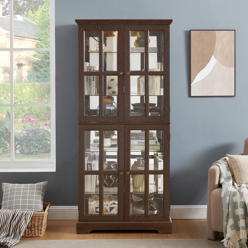 Firvex Curio Display Cabinet image number 1