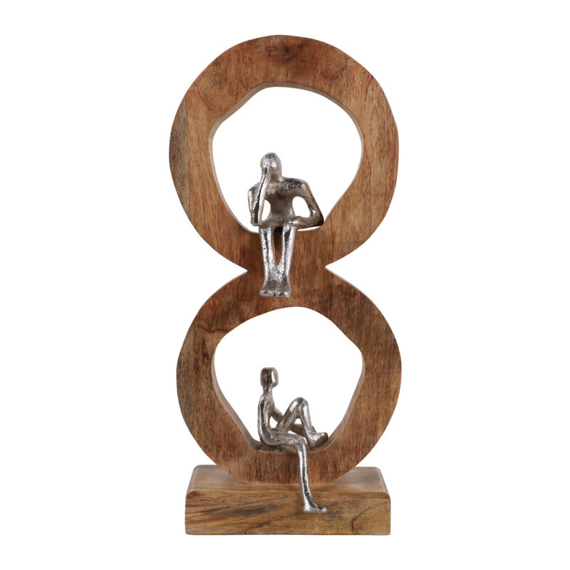 17x7 Figured In 2 Wood Rings image number 0
