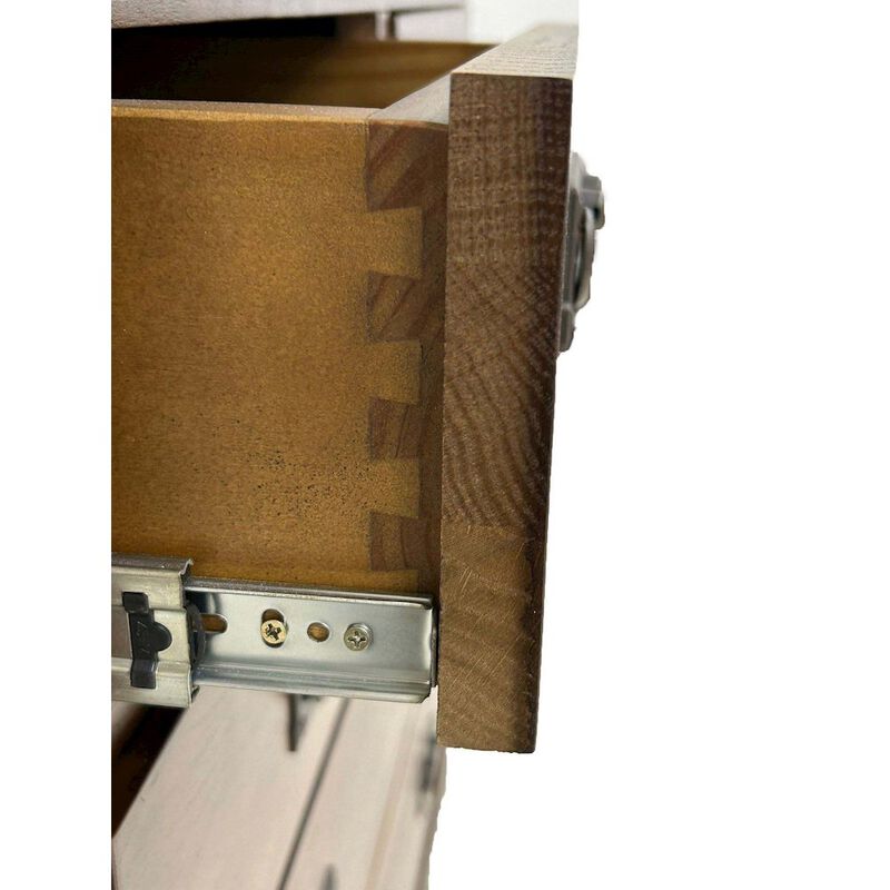 Crafters and Weavers Craftsman Style Quarter Sawn Oak Sideboard - 72 - Walnut