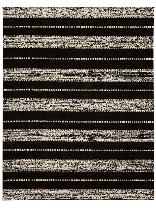 Traverse By Bobby Berk Traverse Lanes Charcoal 6' X 9' Rug
