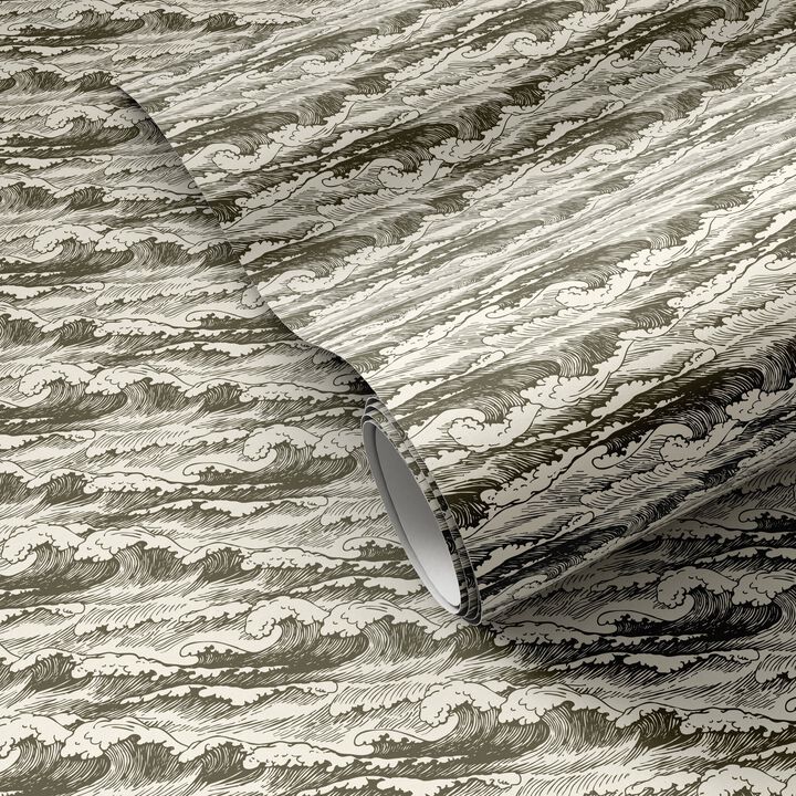Wavebreak Wallpaper by Getty Images - Wavebreak Olive II