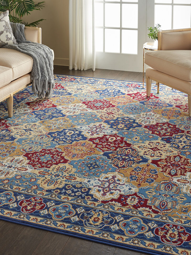 Grafix GRF31 Multicolor 7'10" x 9'10" Rug