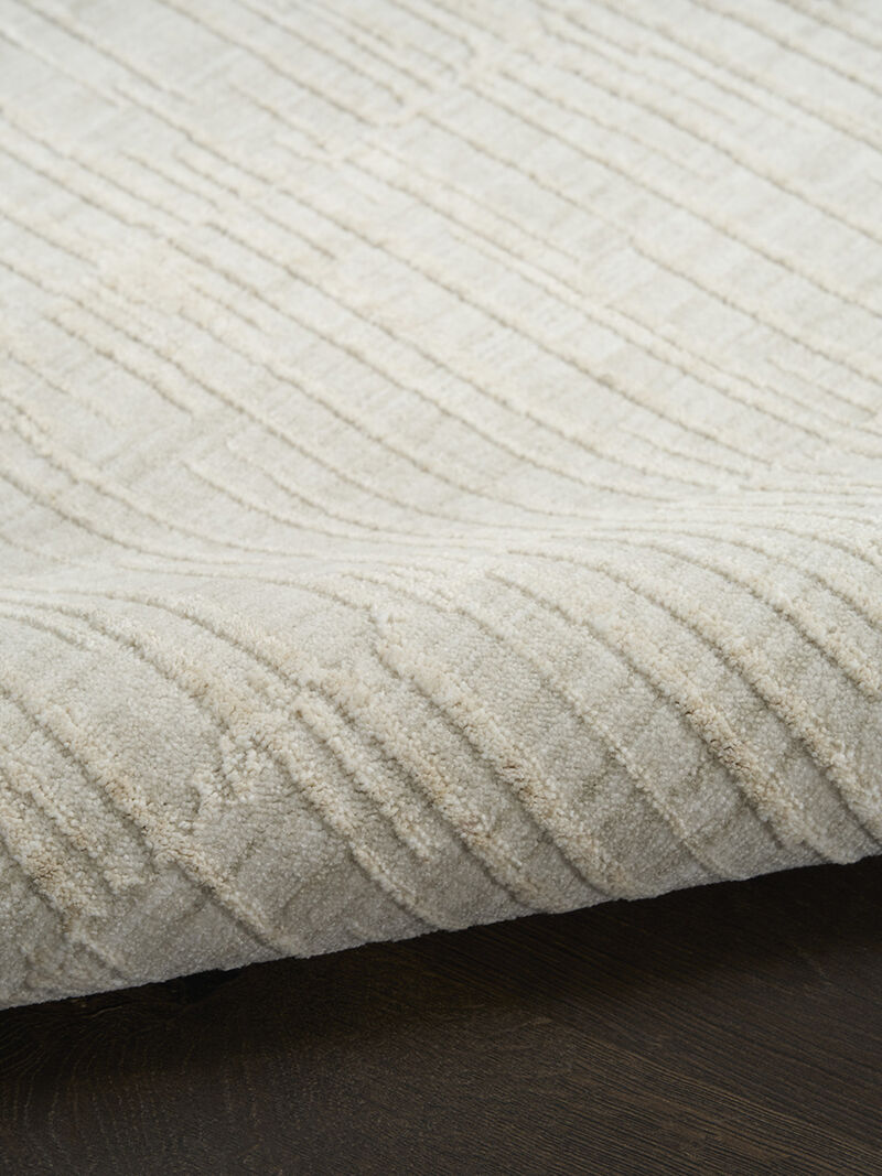 CK079 Notes NOT02 Silver/Ivory 5'3" x 7'3" Rug image number 3