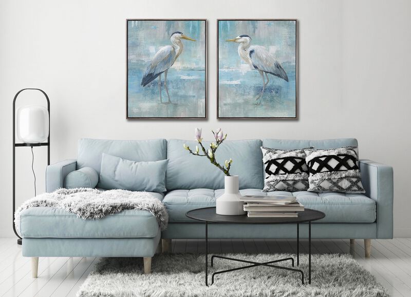 Blue Heron (Set of 2)