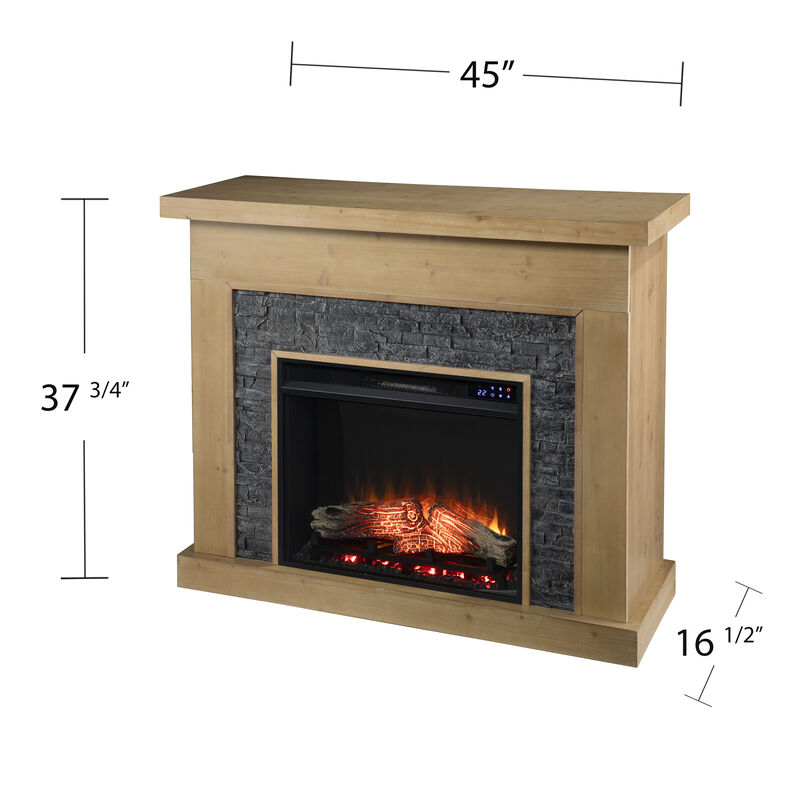 Barbe  Touch Screen Fireplace
