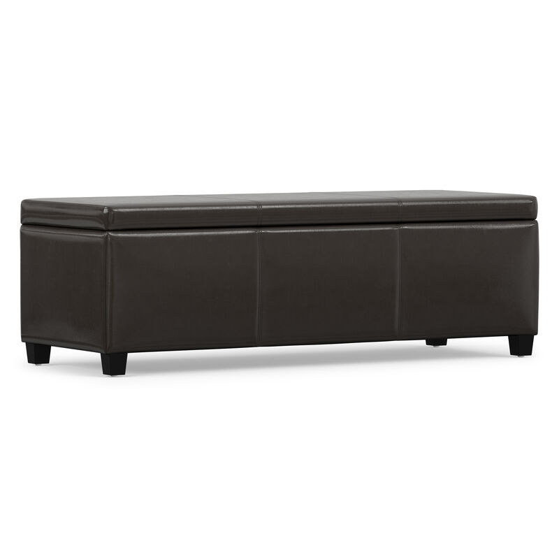Simpli Home Avalon Storage Ottoman Bench image number 7