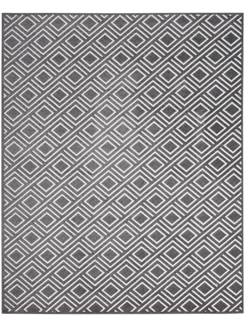 Care Free CAF03 Gray 9'2" x 12' Rug