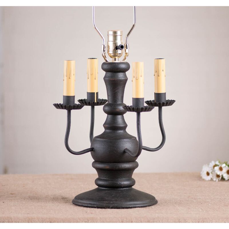 Cedar Creek Lamp Base In Black image number 2