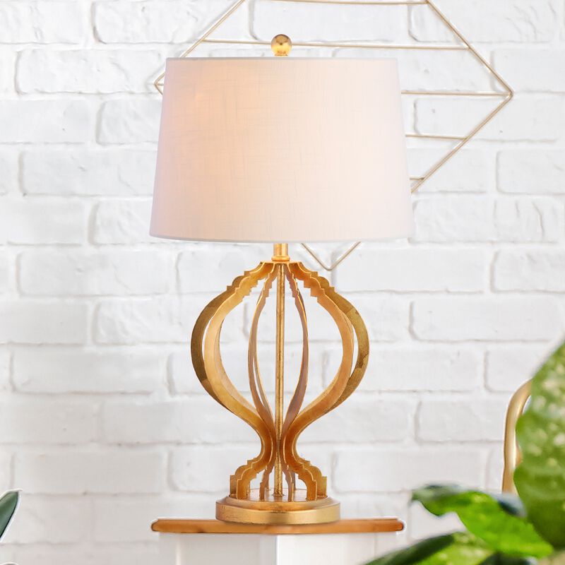 Sebastian Metal Trellis LED Table Lamp
