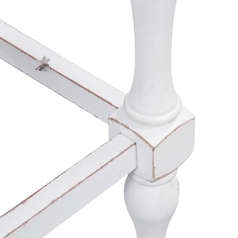 Liberty Furniture Magnolia Manor Ladder Back Counter Chair (RTA)-Set of 2 in Antique White image number 4