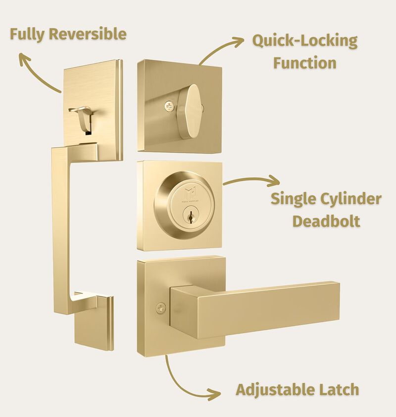 Mega Handles | Tobelle Square Handleset