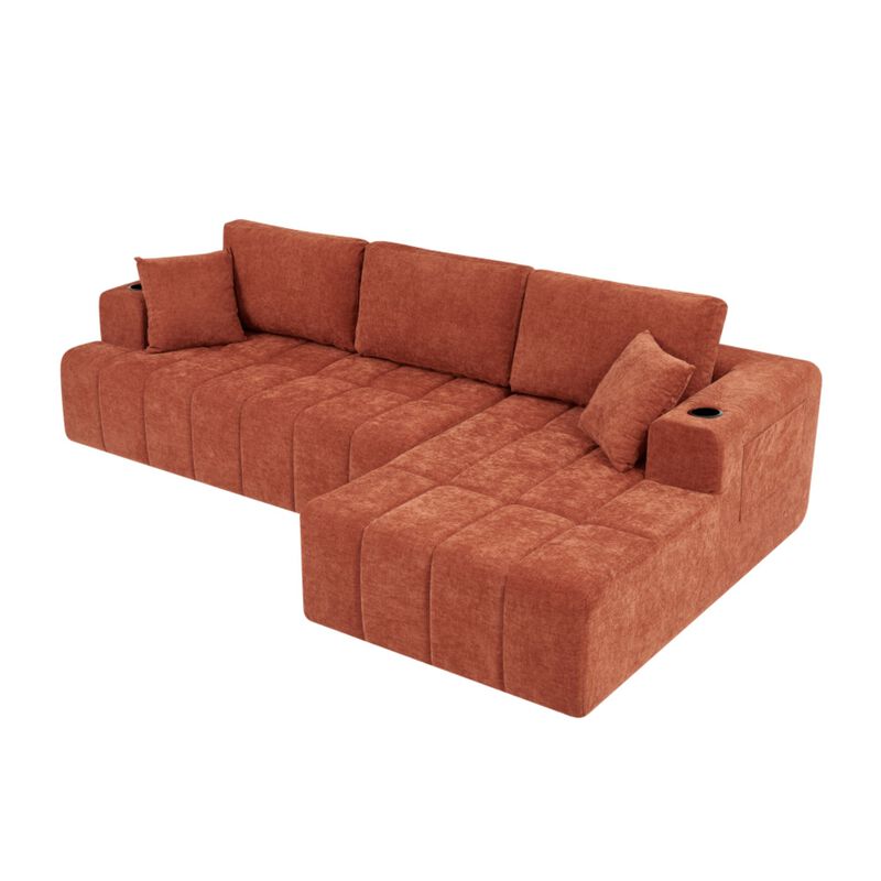 Blufji Modular L-Shaped Sectional Sofa image number 8