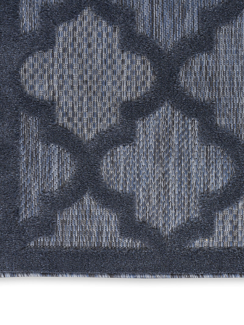 Easy Care NES01 Navy/Blue 7' x 10' Rug