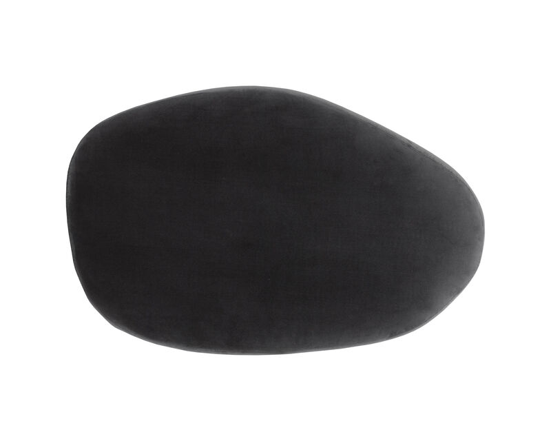 Soraya Black Ottoman