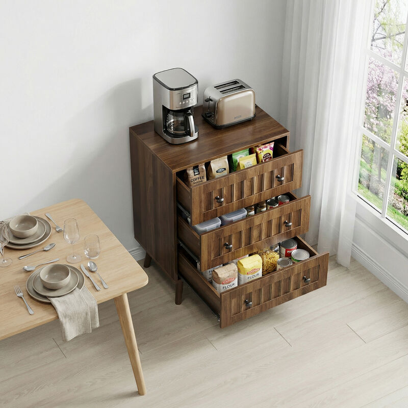 Montzi 3 drawer dresser image number 2