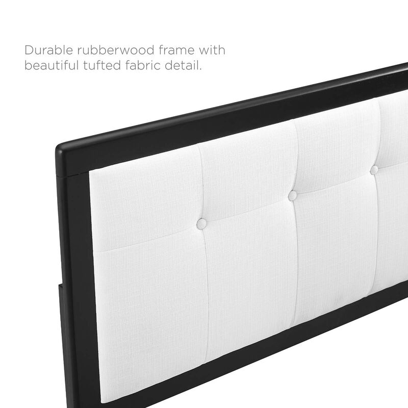 Modway - Draper Tufted Queen Fabric and Wood Headboard image number 4