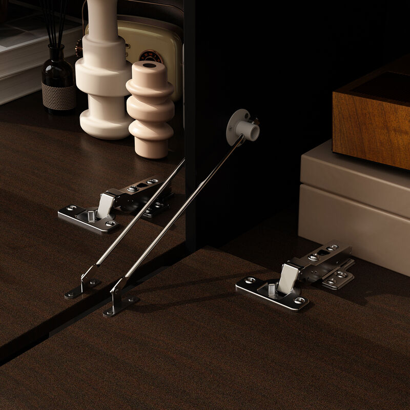 FUFU&GAGA Modern/Contemporary Dark Brown Tv Stand Integrated Tv Mount (Accommodates TVs more than 70-in),Brown