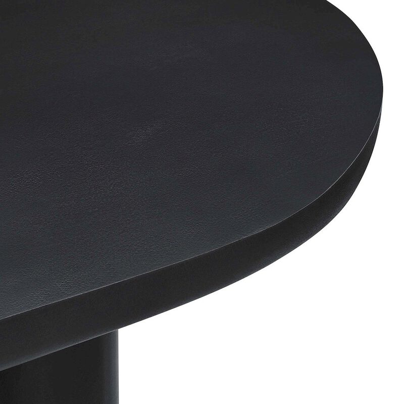 Caspian 72" Oval Concrete Dining Table image number 6