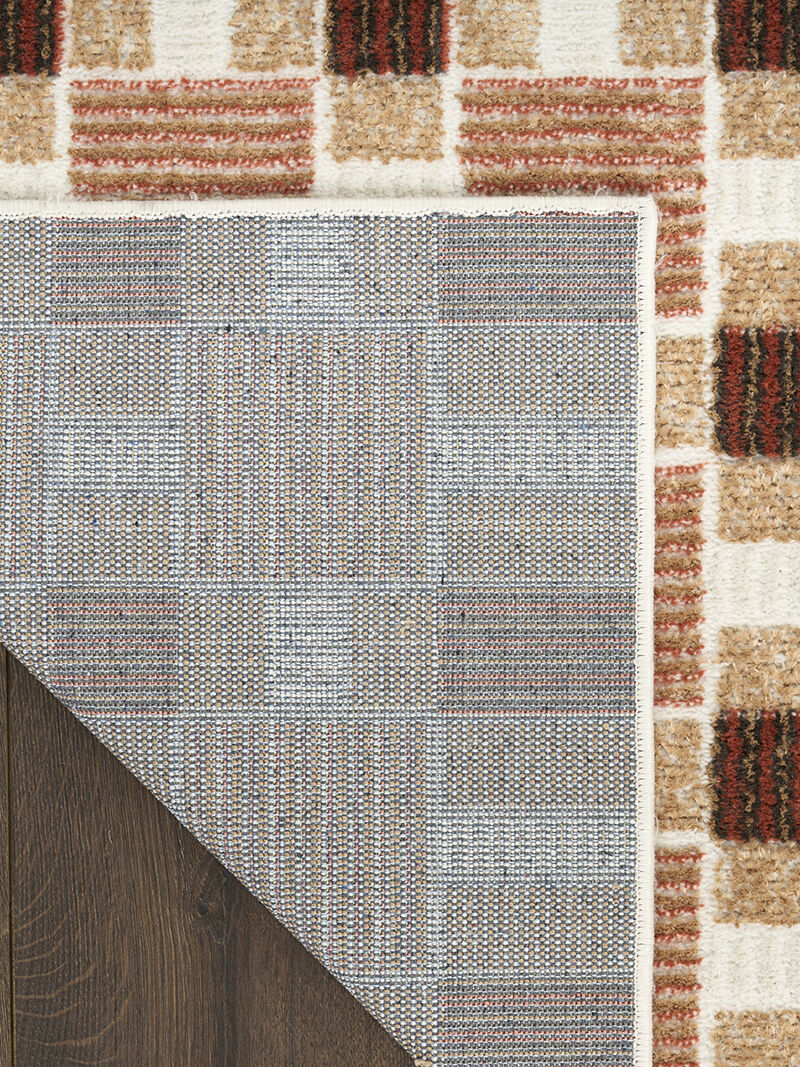 Nordic NRC14 Rust 5' x 7' Rug