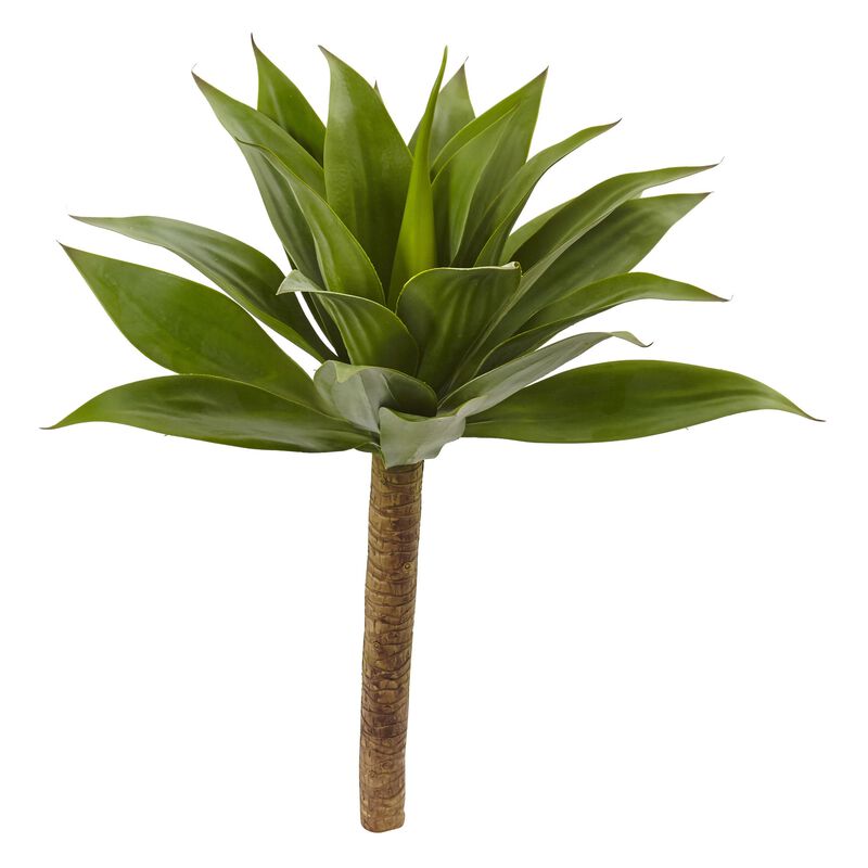 Hivvago 32" Agave Plant w/Stem Green