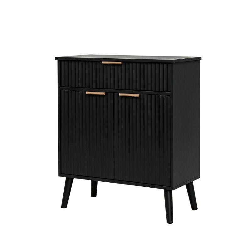 Lewurn Adjustable Shelves Storage Cabinet image number 0
