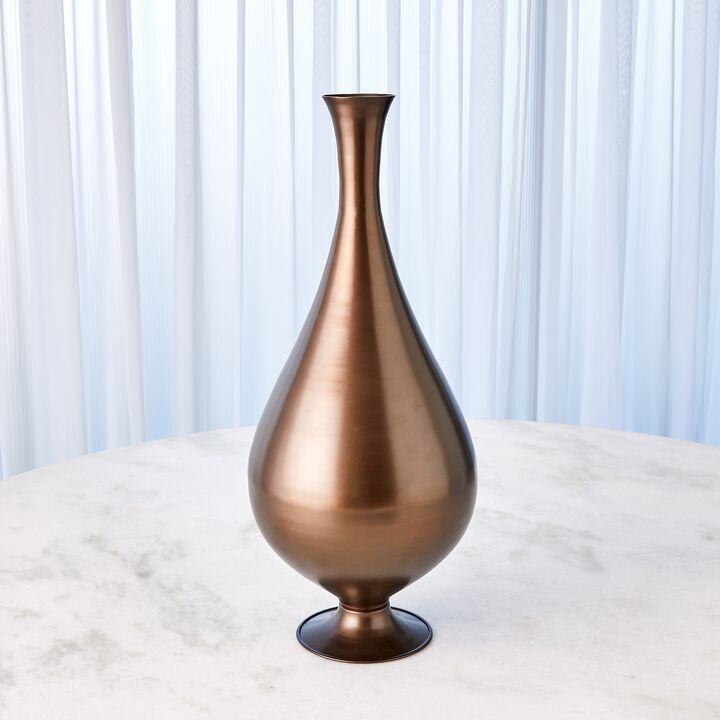 Bronzino Baluster Bronze Vase