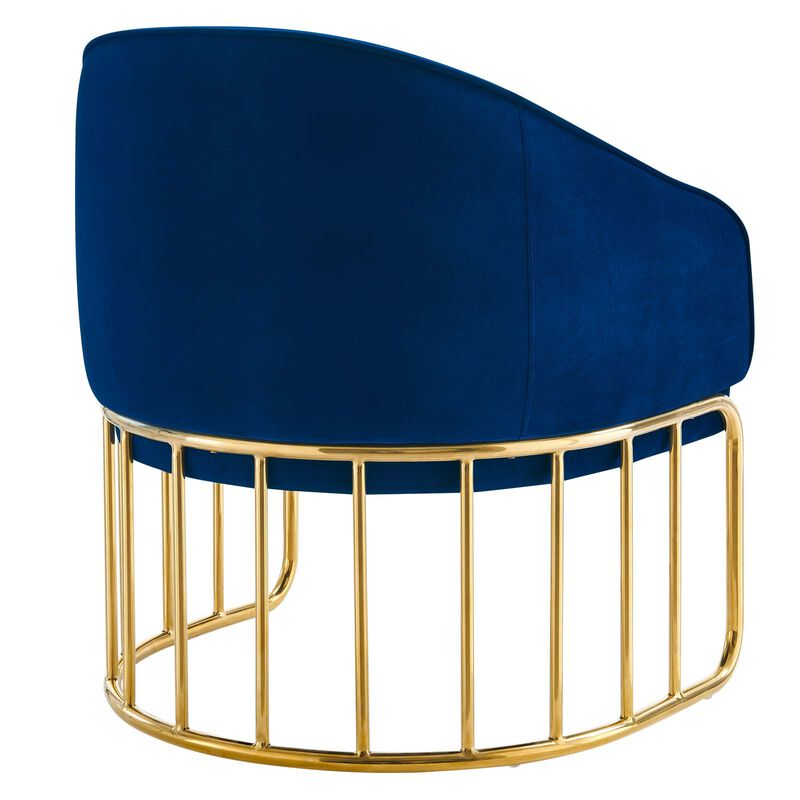 Legacy Performance Velvet Armchair image number 6