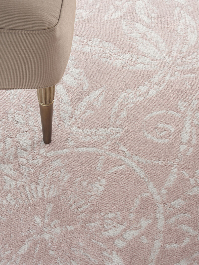 Whimsicle WHS05 Pink 5' x Round Rug image number 7
