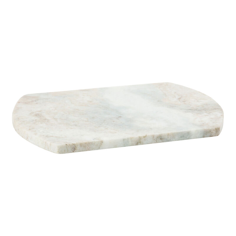 Long Marble Cutting Board, Buff image number 3