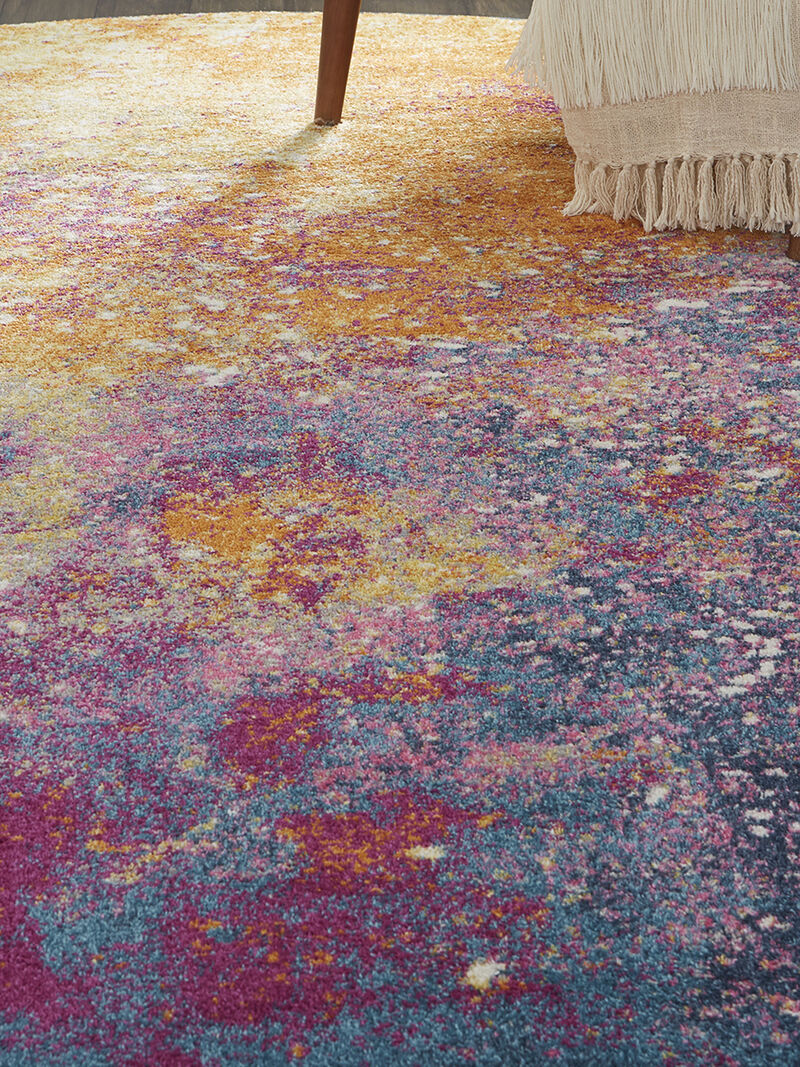 Passion PSN10 Sunburst 8' x Round Rug image number 7