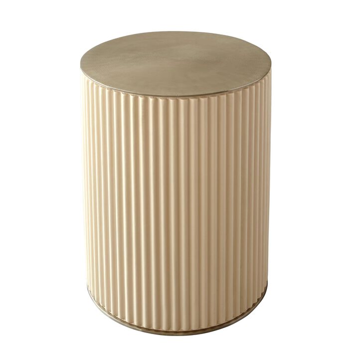 Camille Beige Side Table