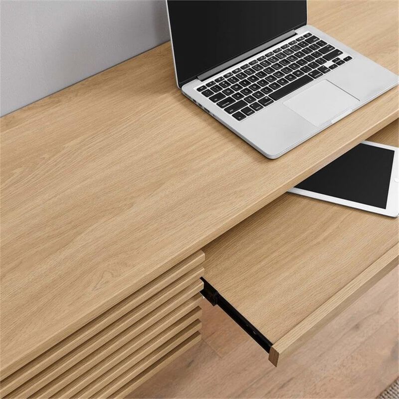 Render Wall Mount Wood Office Desk image number 9