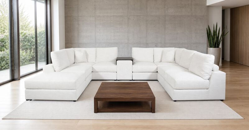 Lucca 8-Piece Sectional image number 1