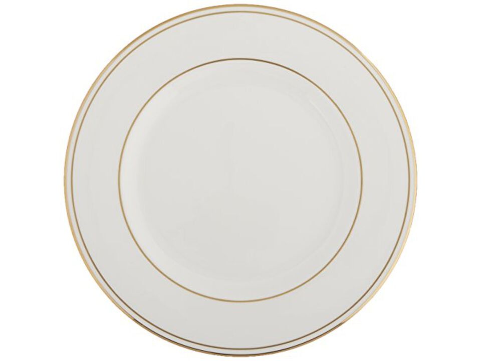 Lenox Federal Gold Salad Plate, White
