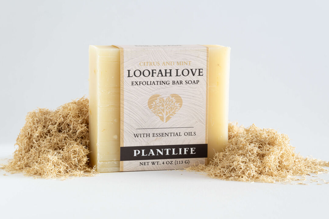 Plantlife Bar Soap - Loofah Love Citrus Mint
