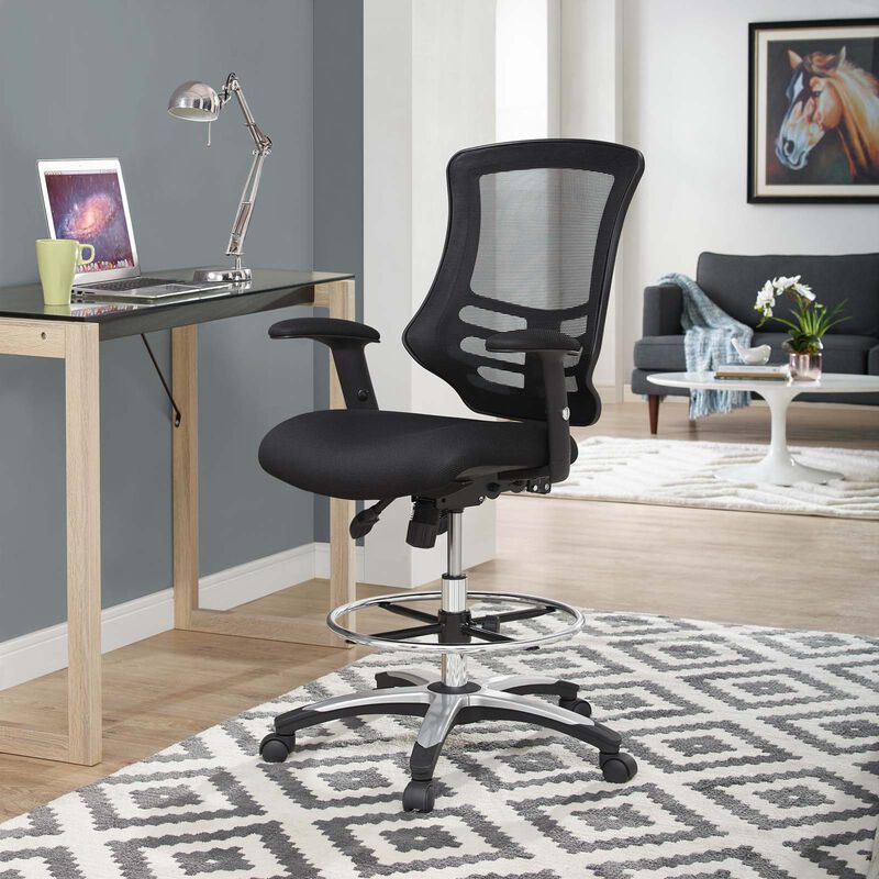 Modway Furniture - Calibrate Mesh Drafting Chair image number 7