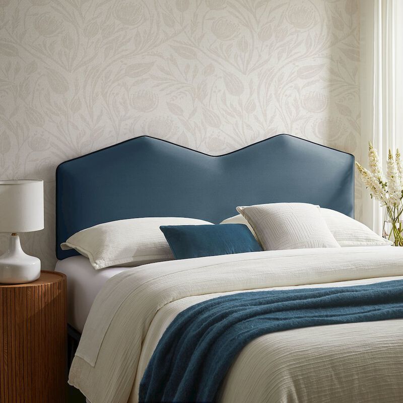 Cosette Performance Velvet King Size Headboard image number 6