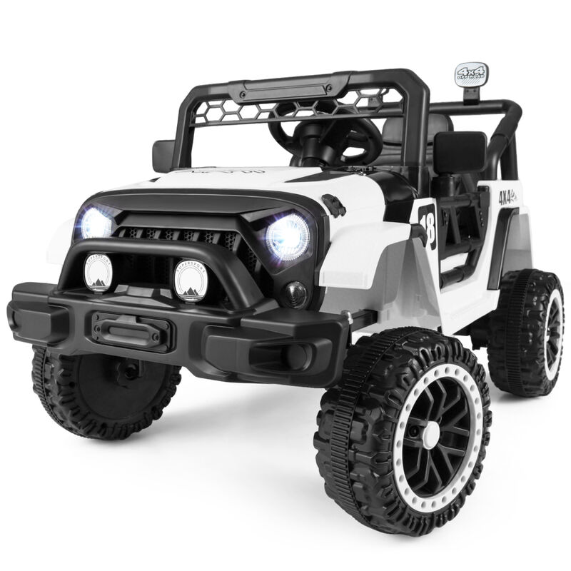 12V Kids Ride On Toy Truck with 3 Speeds and Remote Control for Yard image number 0